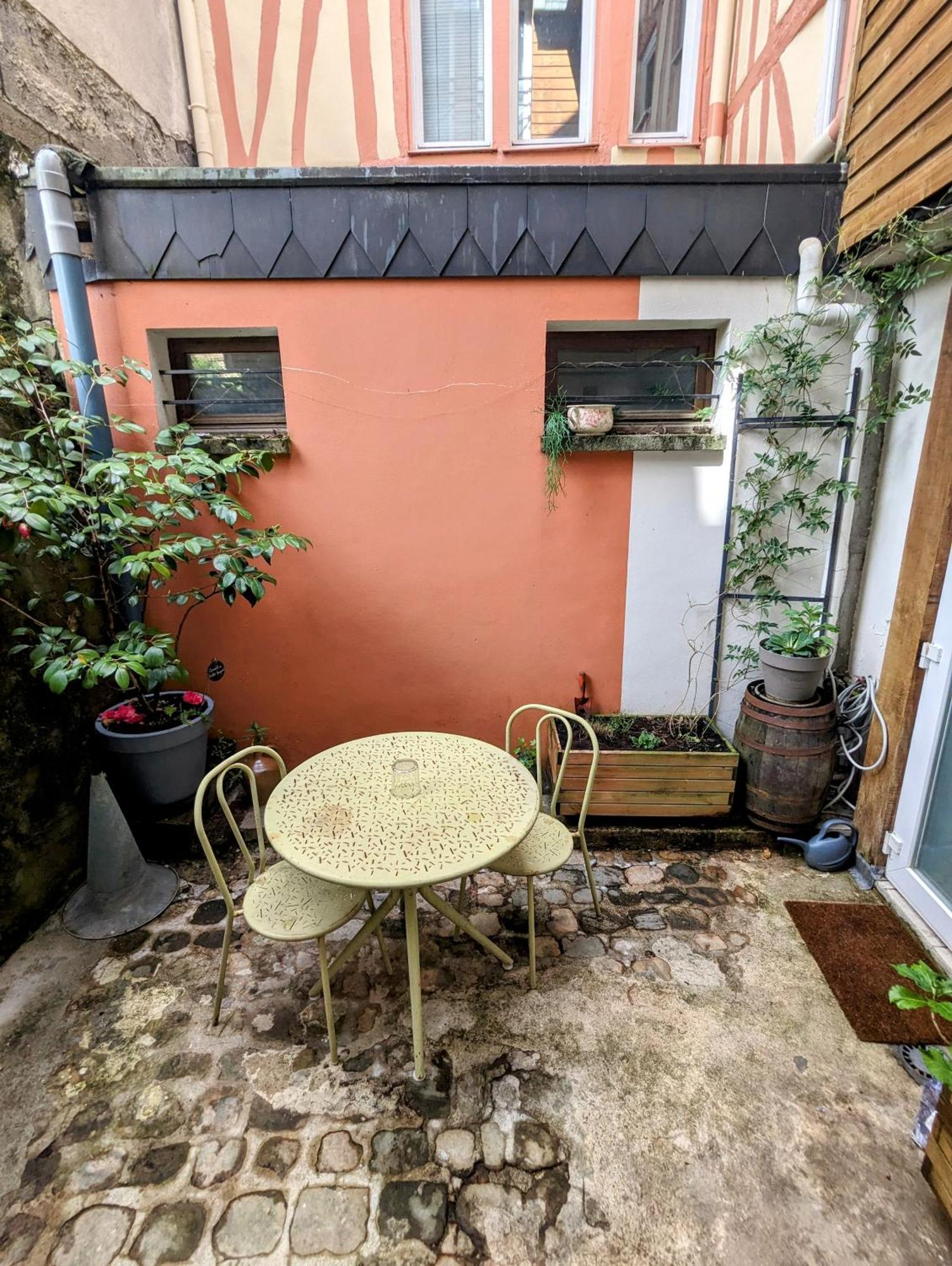 Artist Home - City Center - Bathtub - Terrasse - Full Appartment Rouen Eksteriør bilde